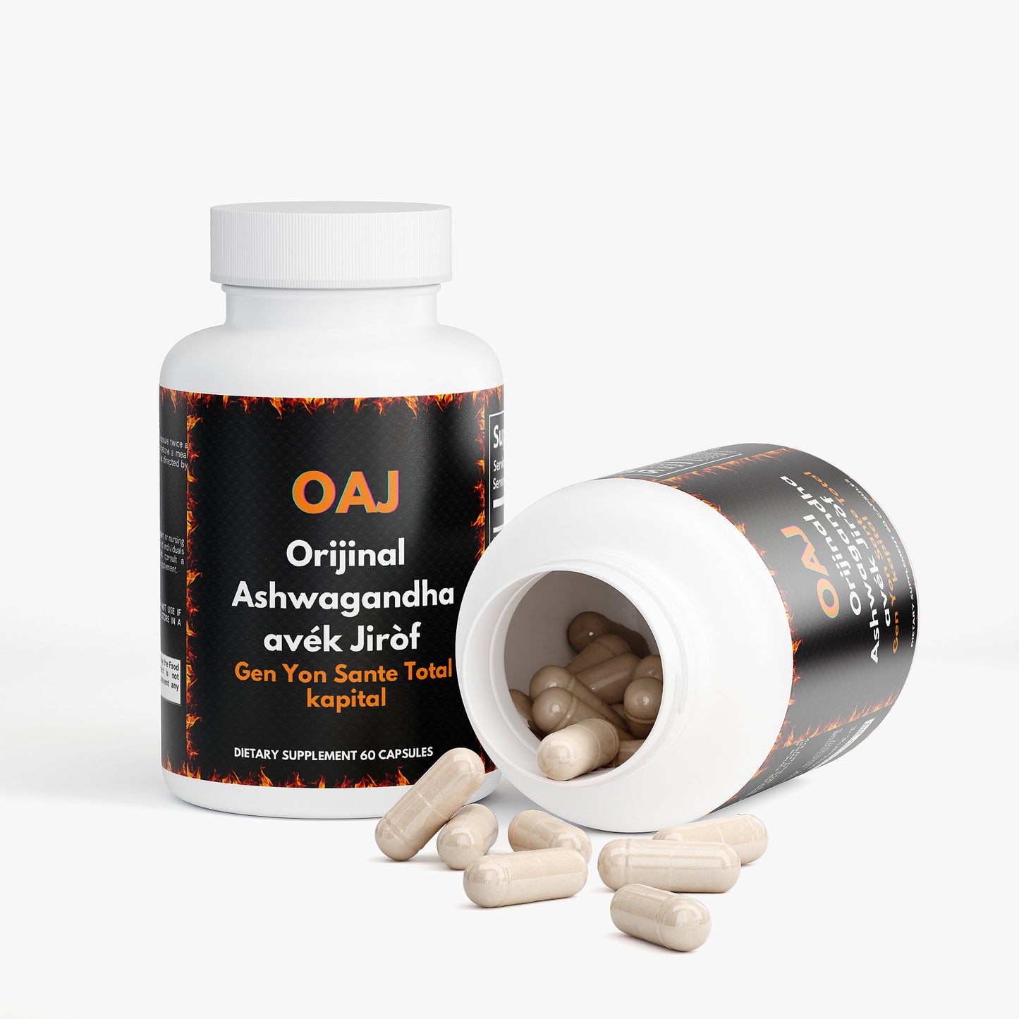 Orijinal Ashwagandha avék Jiròf