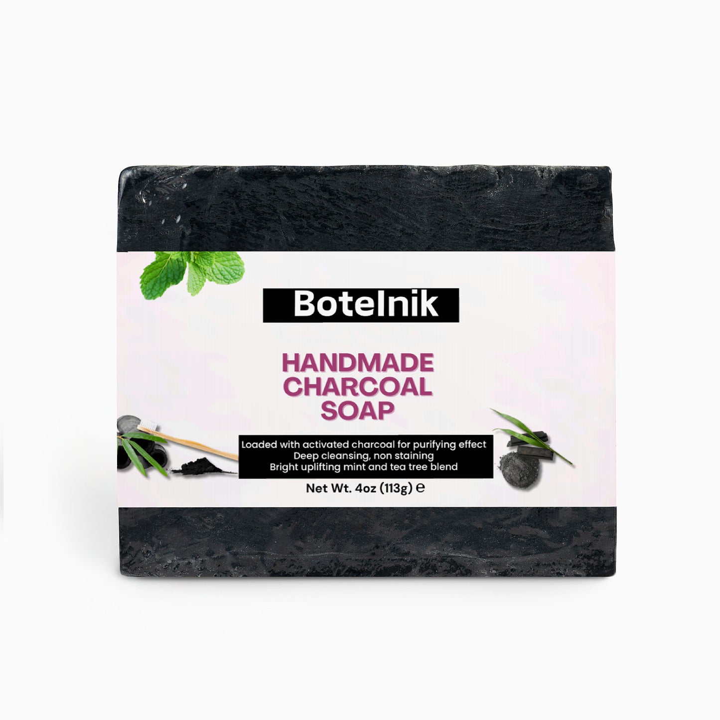 Handmade Charcoal Soap