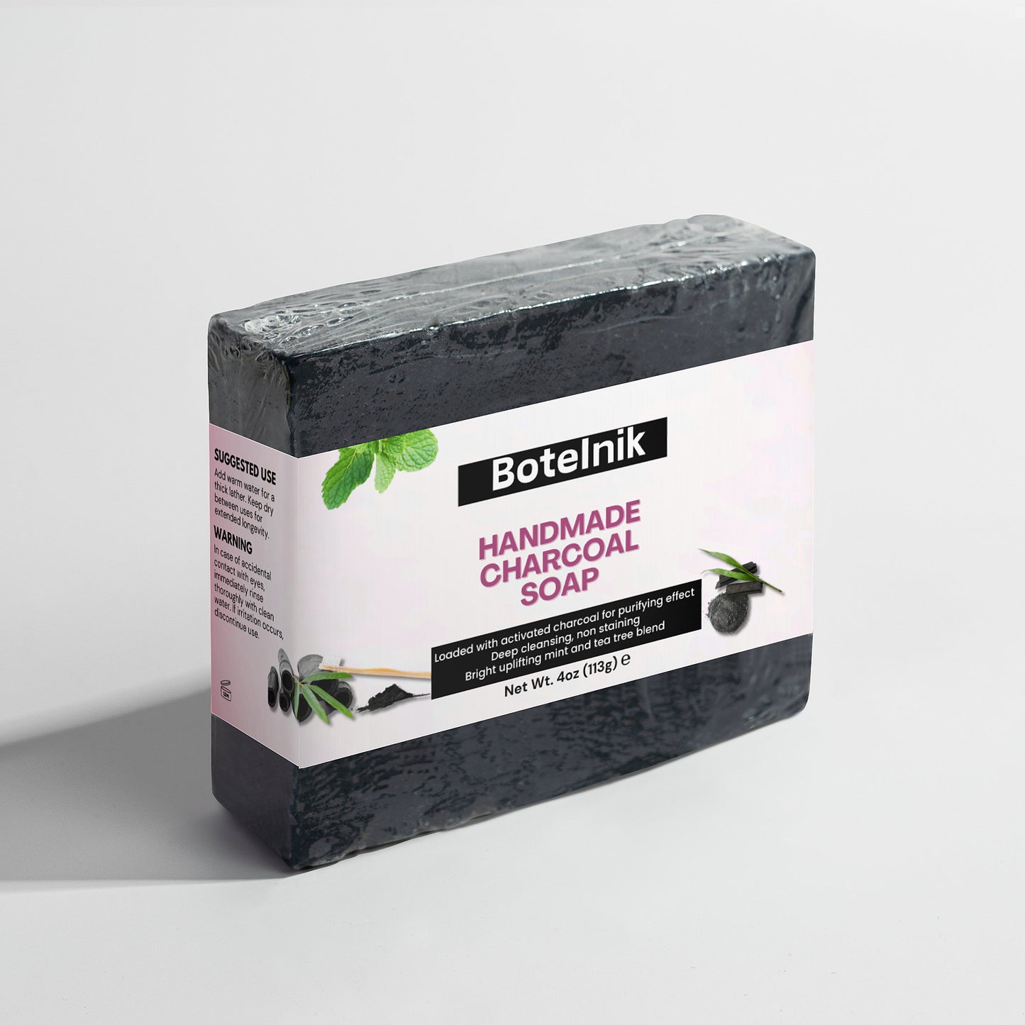 Handmade Charcoal Soap