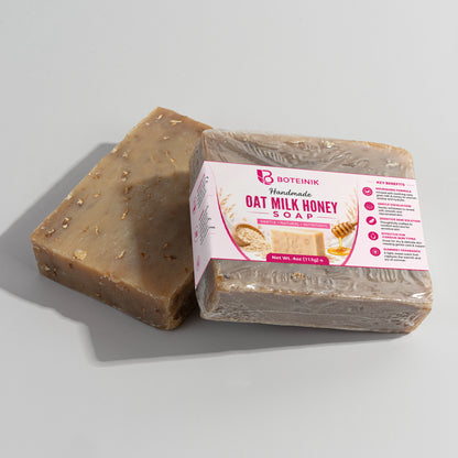 Handmade Oat Milk Honey Soap