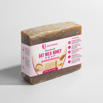 Handmade Oat Milk Honey Soap
