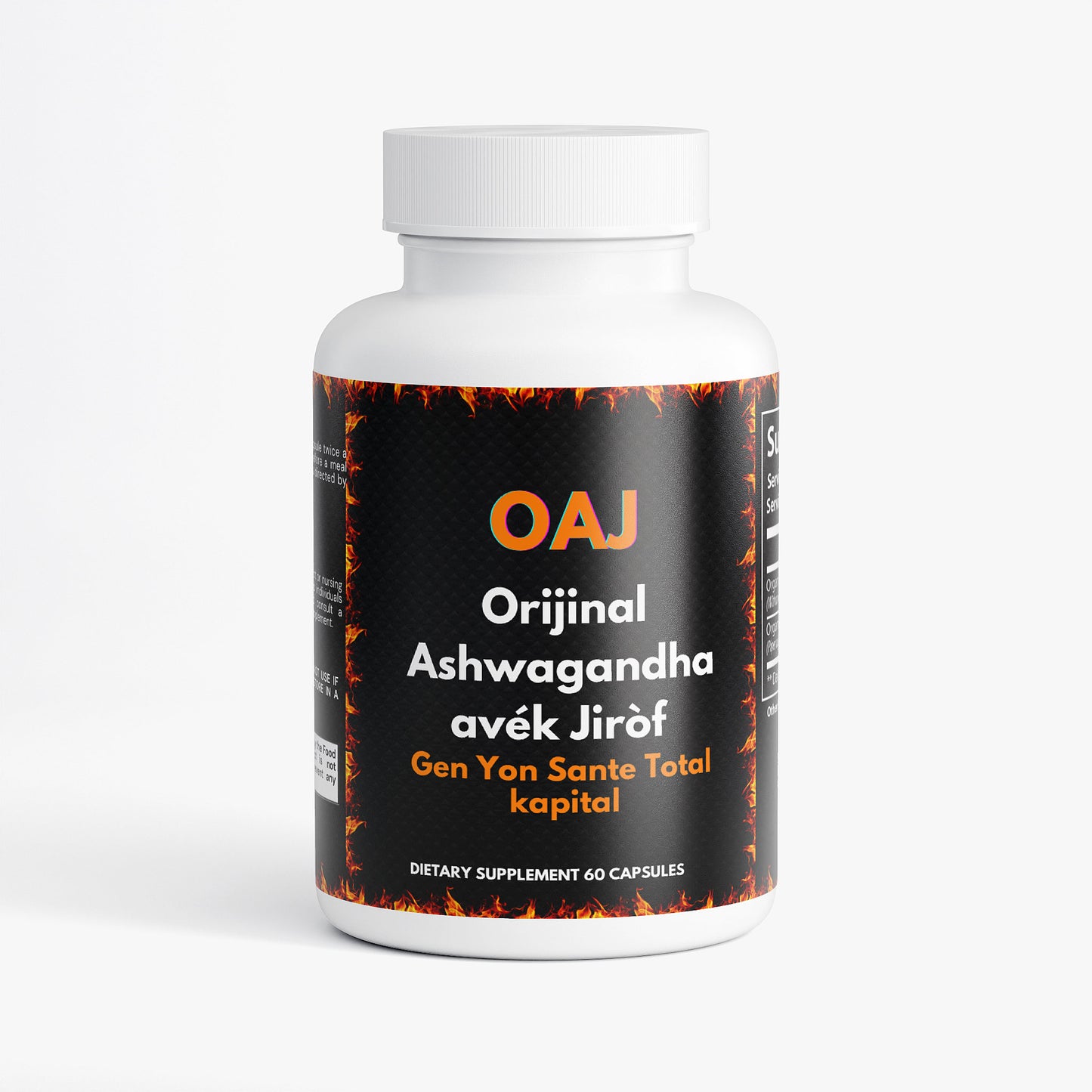 Orijinal Ashwagandha avék Jiròf [Lapè nan tèt ak Kò]