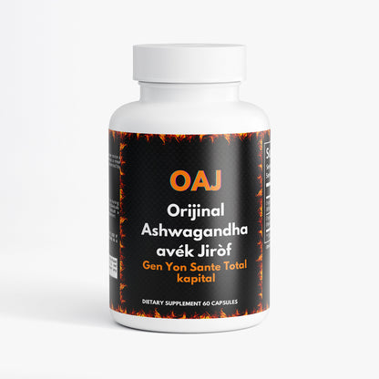 Orijinal Ashwagandha avék Jiròf [Lapè nan tèt ak Kò]