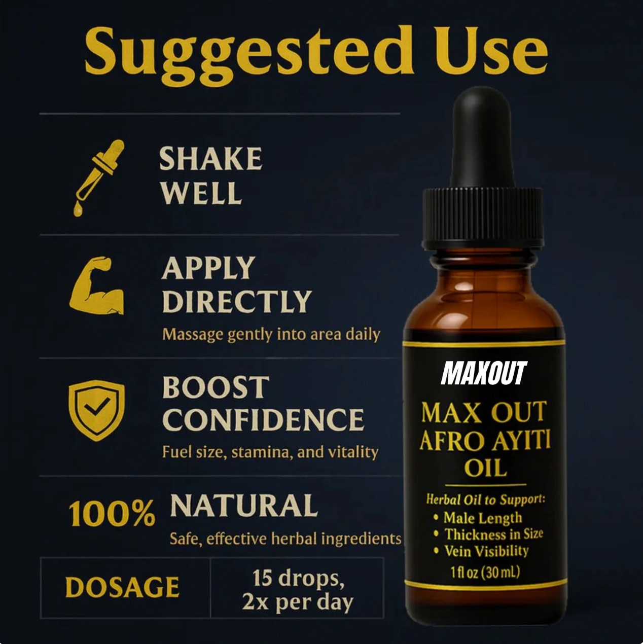 Boteinik Max Afro Ayiti Oil